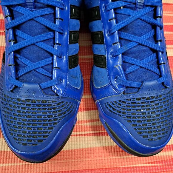 Size 13 - Adidas Adipure Men Blue Solid Black - Picture 16 of 16
